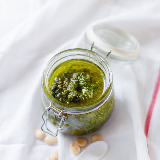 Marcona Almond and Mint Pesto