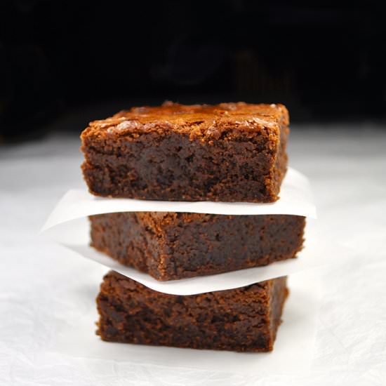 One Bowl Gluten Free Brownie