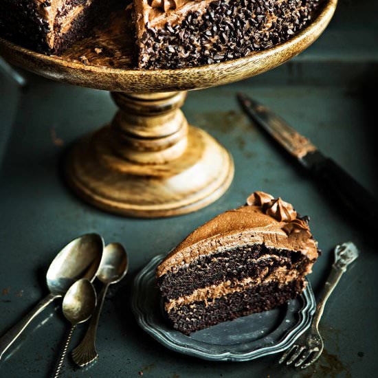 Decadent Birthday Chocolate Cake