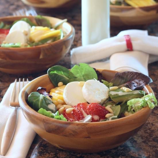 Strawberry Mango Avocado Salad