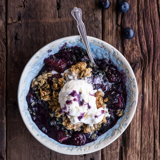 Triple Berry Kahlua Crisp