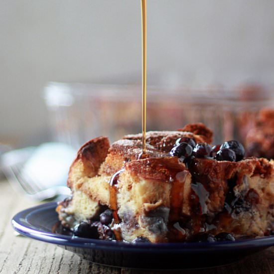Blueberry Overnight French Toast