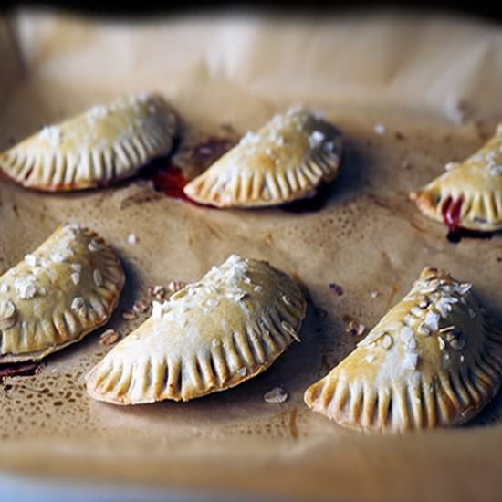 Strawberry+Sea Salt Empanadas