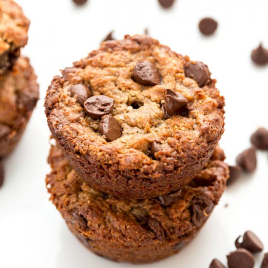Vegan Peanut Butter Banana Muffins