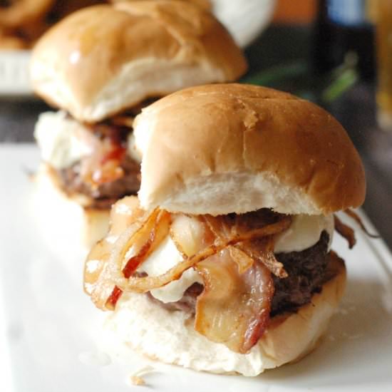 Beer Cheese Bacon Burger