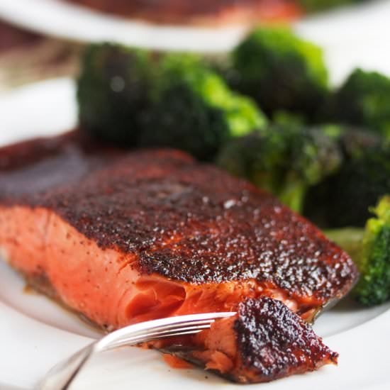 Maple Glazed Salmon