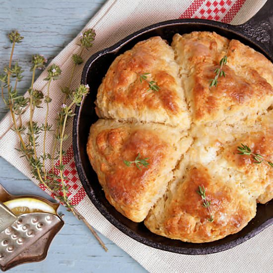 Lemon Thyme Cheese Scones