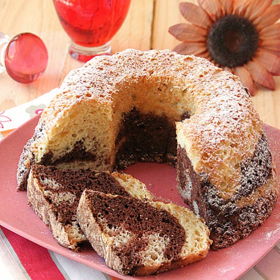Angel cake al cioccolato
