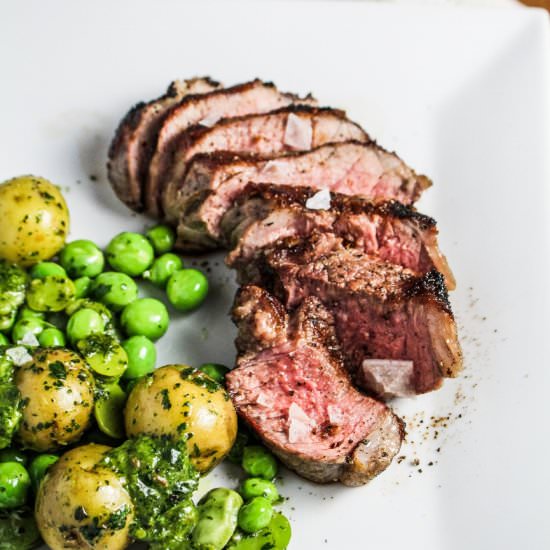 Grilled Spring Lamb