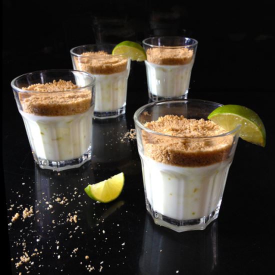 Lime Coconut Custard