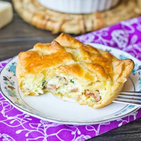 Spinach and Cheese Egg Souffle