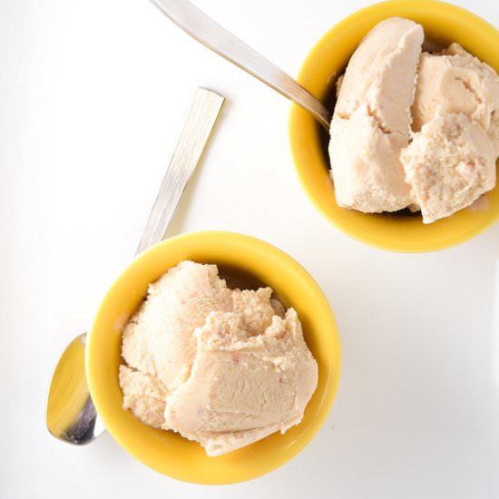 Rhubarb Ice Cream