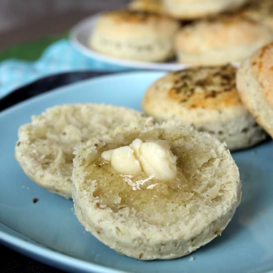 Za’atar Biscuits with Honey Butter