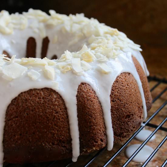 Banana Coconut Bundt Cake