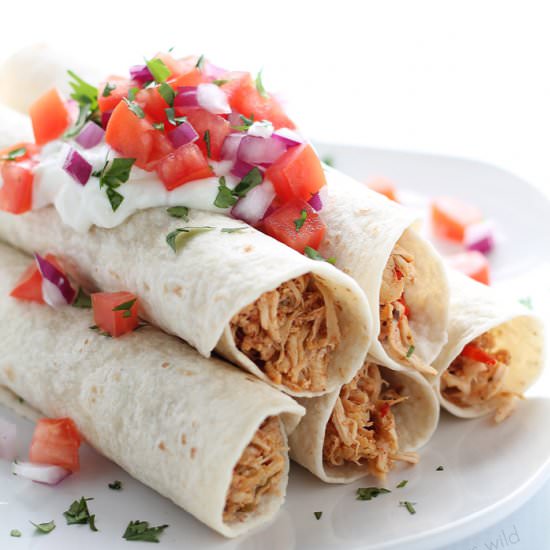 Slow Cooker Chicken Fajitas