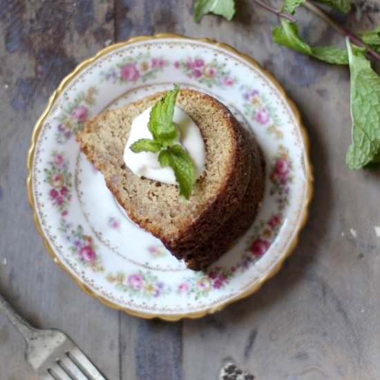 Whole-Wheat Mint Julep Cake