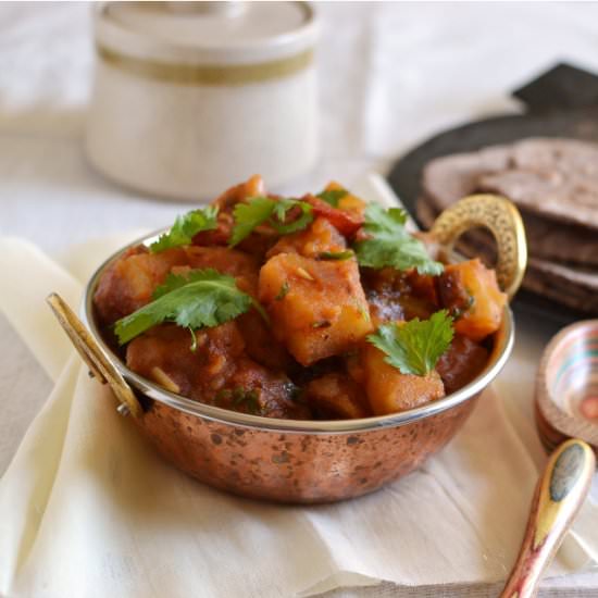 Potato & Tomato Curry