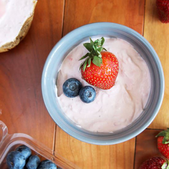 Strawberry Blender Dip