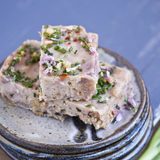 Savory Taro Cake