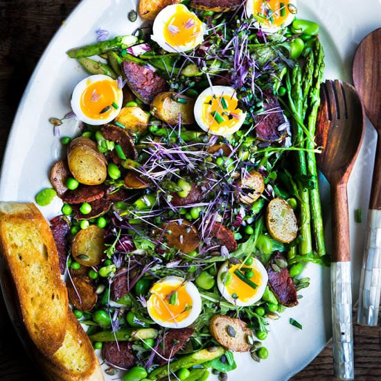 Spring Greens Salad