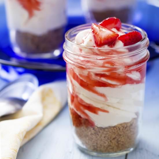 Strawberry Cheesecake Sundae