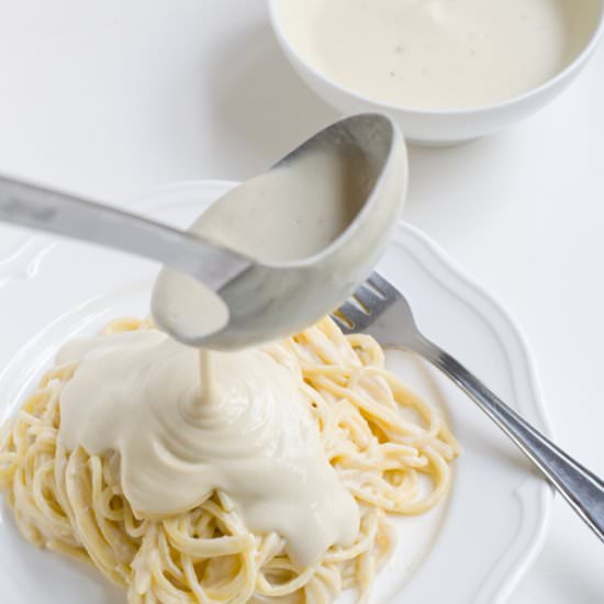 Vegan Pasta Alfredo