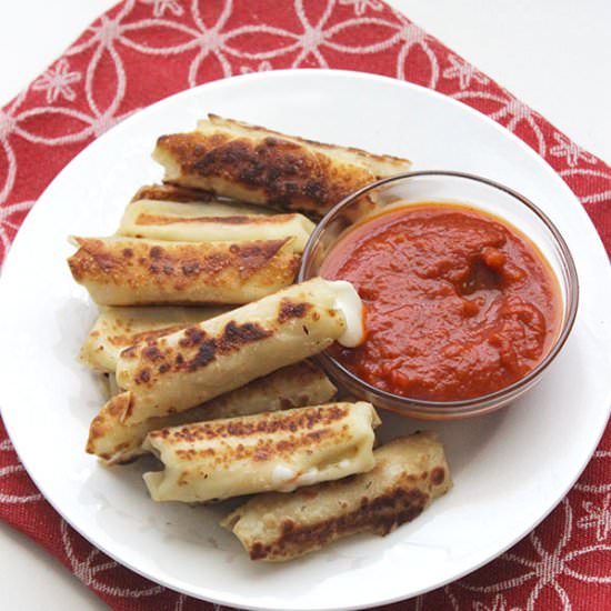 Skinny Mozzarella Sticks