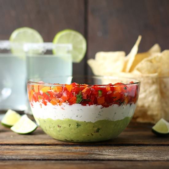 Guacamole Cojita Salsa Party Dip