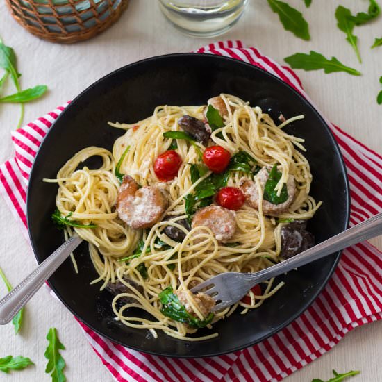 Bistro Shrimp Pasta