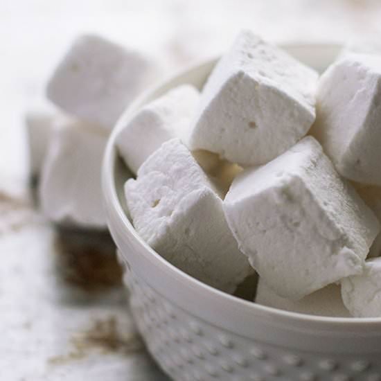 Homemade Vanilla Marshmallows
