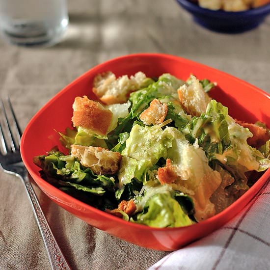 Homemade Caesar Dressing