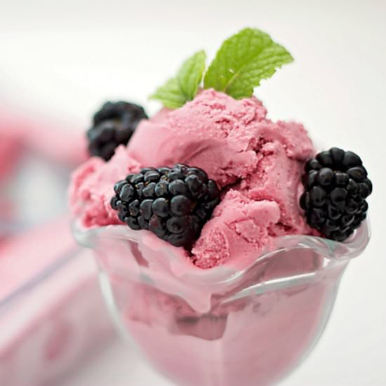 Blackberry Ice Cream