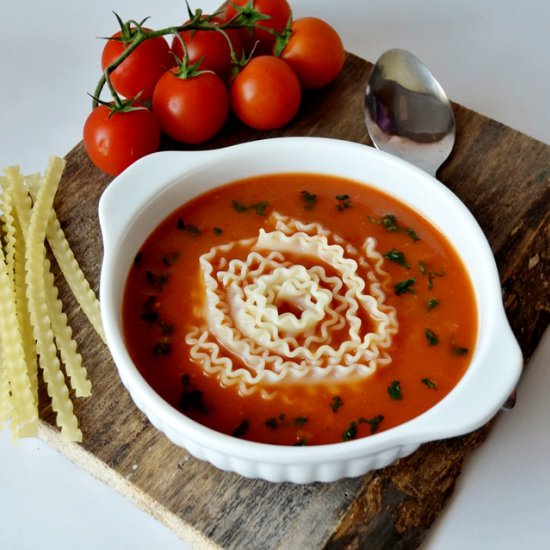 Tomato-Vegetable Cream Soup