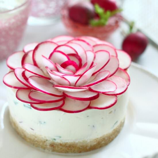 Radishes Cheesecake