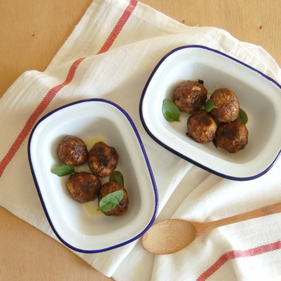 Leek Meatballs