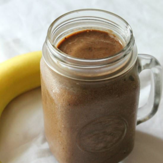 Mocha Banana Milkshake