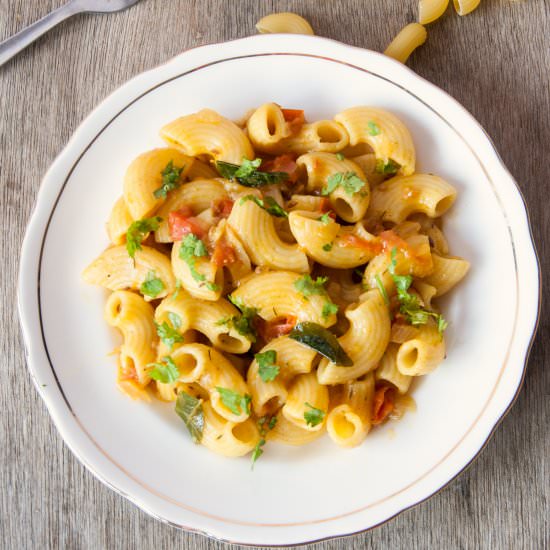 Indian Style Pasta