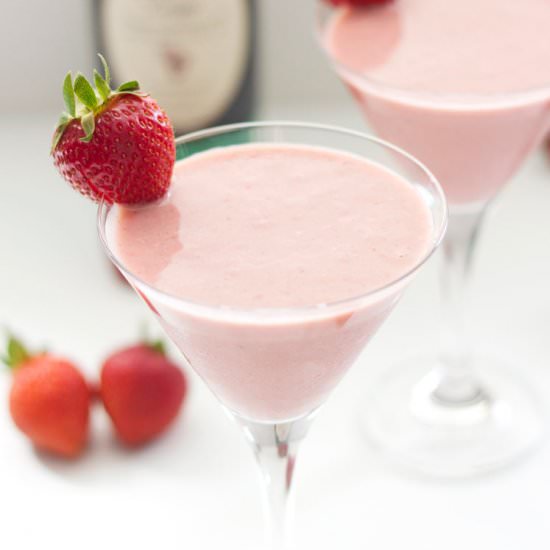 Strawberry Balsamic Smoothies