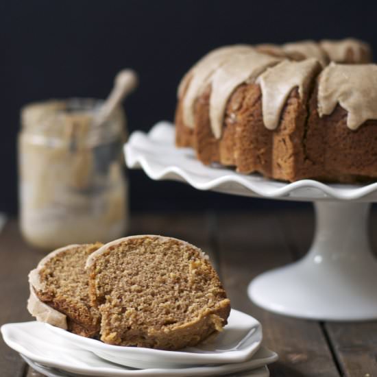 Apple Bundt Cake with Spiced Glaze