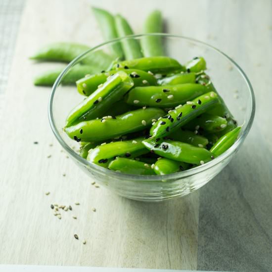 Sesame Sugar Snap Peas