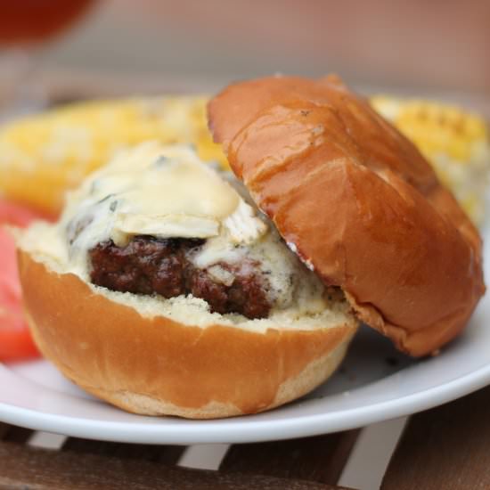 Blue Cheese & Bacon Burgers