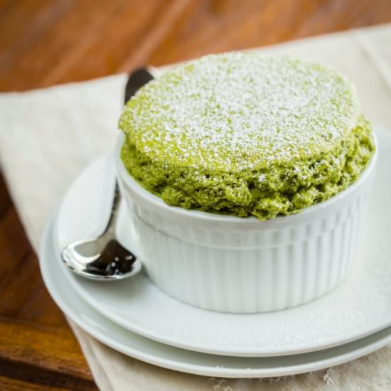 Green Tea Souffle