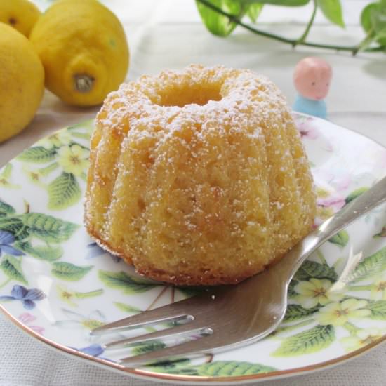 Mini Lemon Bundt Cakes