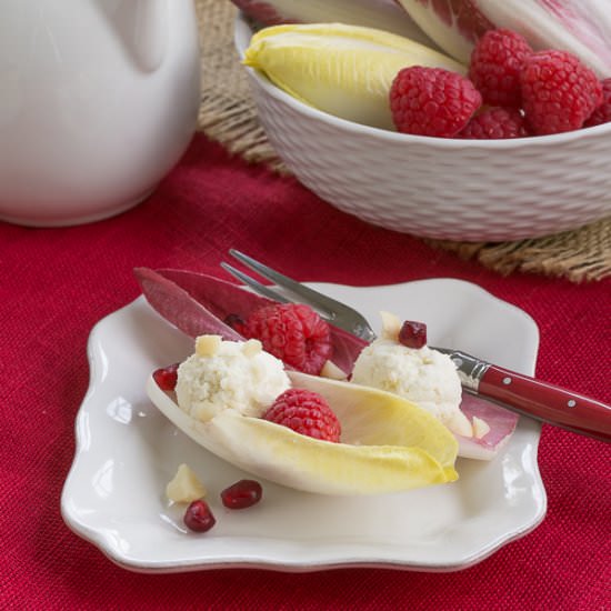 Endive Cups with Berries