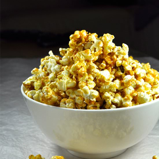 Perfect Salted Caramel Popcorn