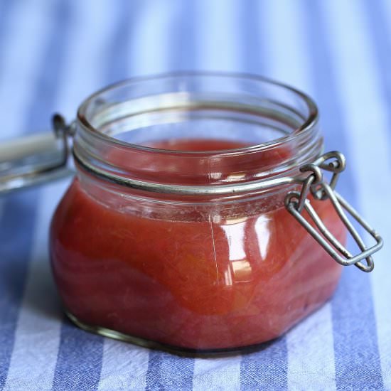 Rhubarb Beer Jam