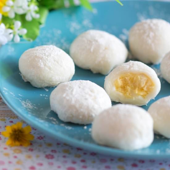 Durian Mochi / Durian Daifuku
