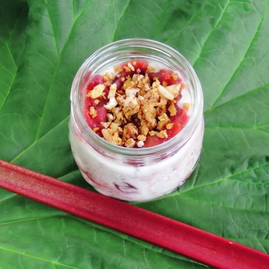 Spiced Rhubarb Compote