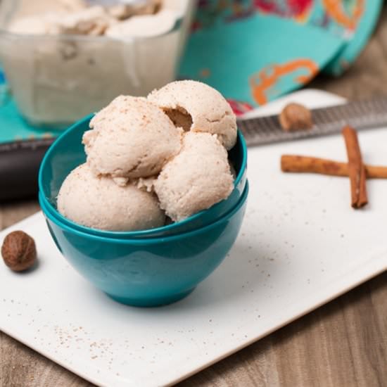 Chai Spiced Coconut Cream Ice Cream