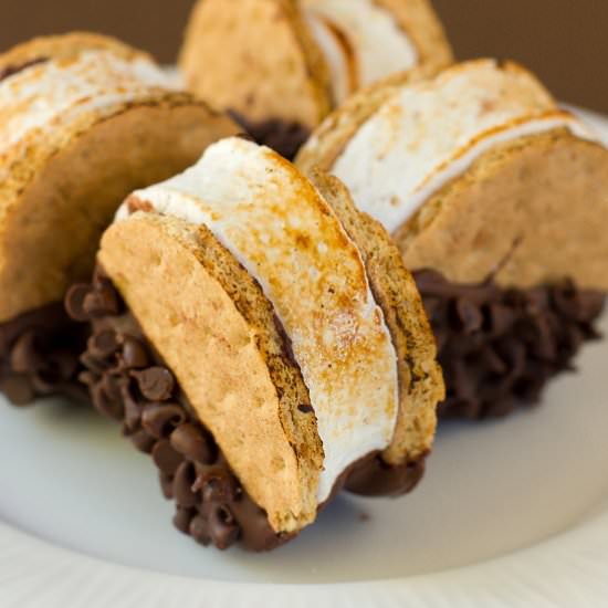 S’mores Moon Pies
